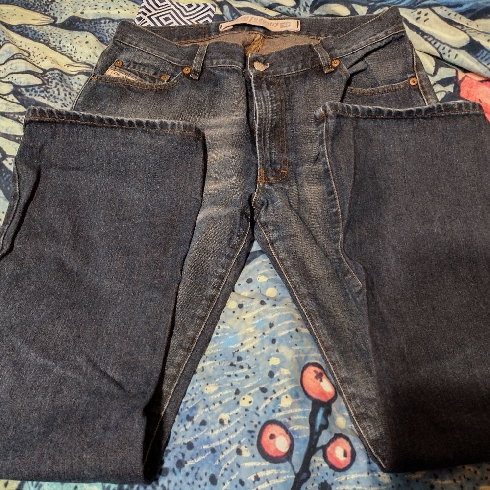 Diesel Industrial Jeans/Cotton/Waist 33/ 93243/Zip Fly/ VINTAGE
